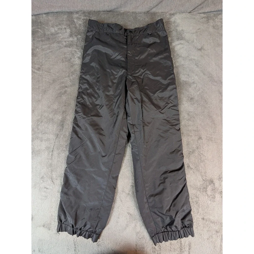 Vtg Roffe Ski Pants Men's 34 Blue Red  Zip Closure Elastic Ankle USA